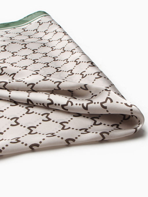 Платок женский MINAKU, размер 70×70 см, зелёный