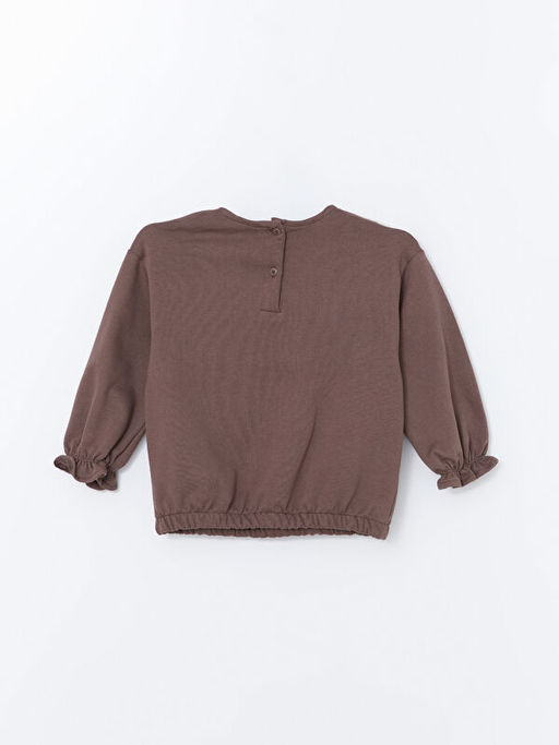 Bebe Yaka Nak??l? K?z Bebek Sweatshirt - Waikiki фото 3