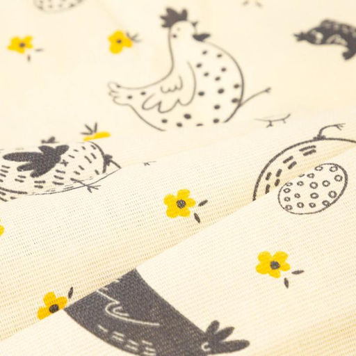 Скатерть пасхальная, Доляна Сhicken farm 220х144 см, 100% хлопок, 164 г/м2  фото 23