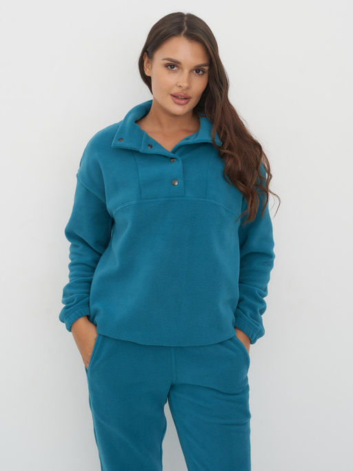 Толстовка J172 тёмно-бирюзовый - Argo exclusive фото 2