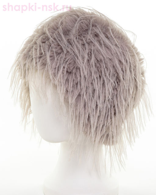 Люси экомех страус Кубанка женская флис (56-57)