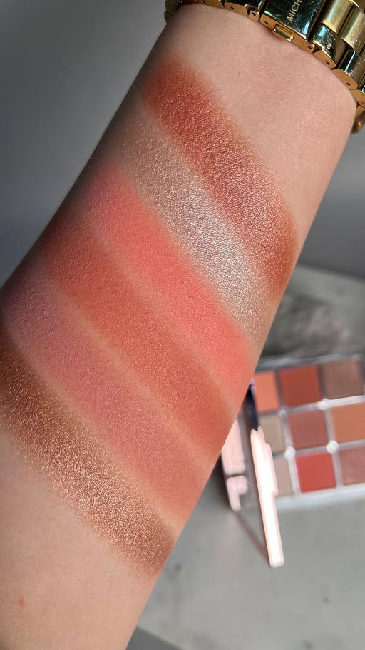 .Alvin Dor AES-9 Тени для век Peach NUDE 9 colors тон 1