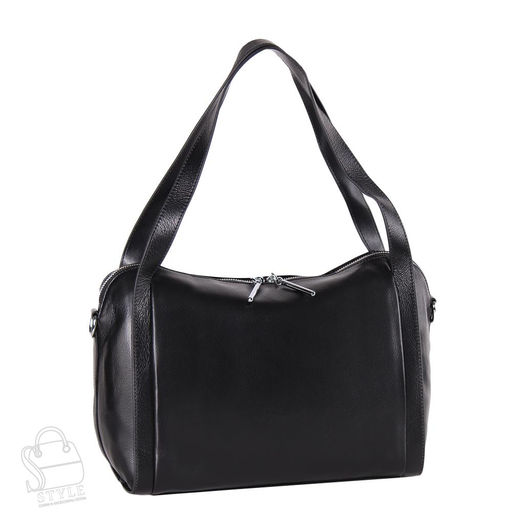 Сумка женская кожаная 6609S black S-Style  фото 2