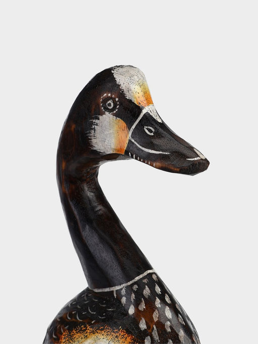 Сувенир «Утка с утёнком», 52×9×17 см, дерево