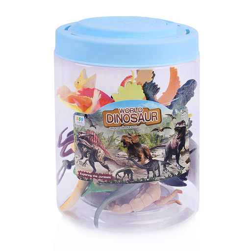 Набор животные "Удивительный мир" 13 предметов, в банке