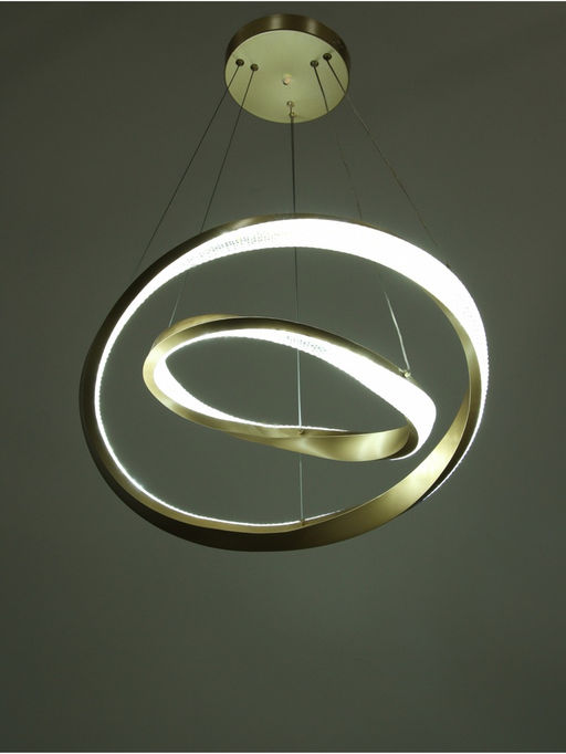 Люстра Ella 116 Вт LED 3000-6000К медь Ø40+60×150 см