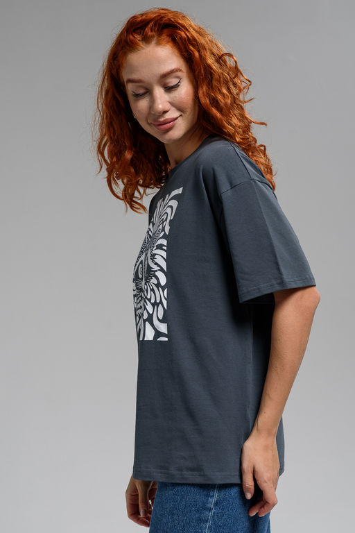 8506/1 Футболка женская оверсайз - Натали фото 44