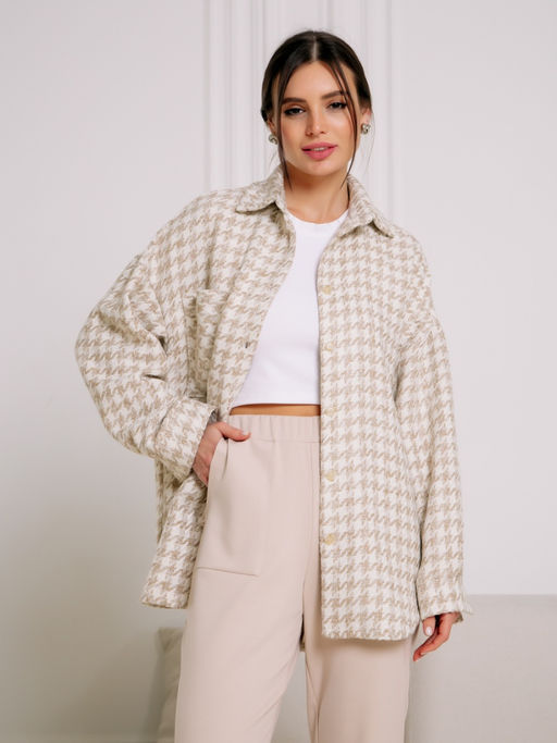 23-013 Рубашка - Вишня фото 8