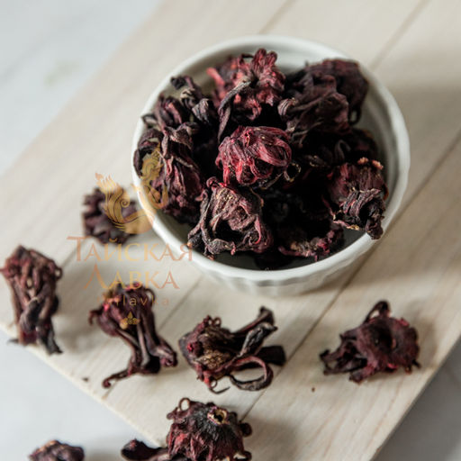 Чайный Сбор Сушеные Цветы Гибискуса (Каркаде) ECOTHAI 100 гр