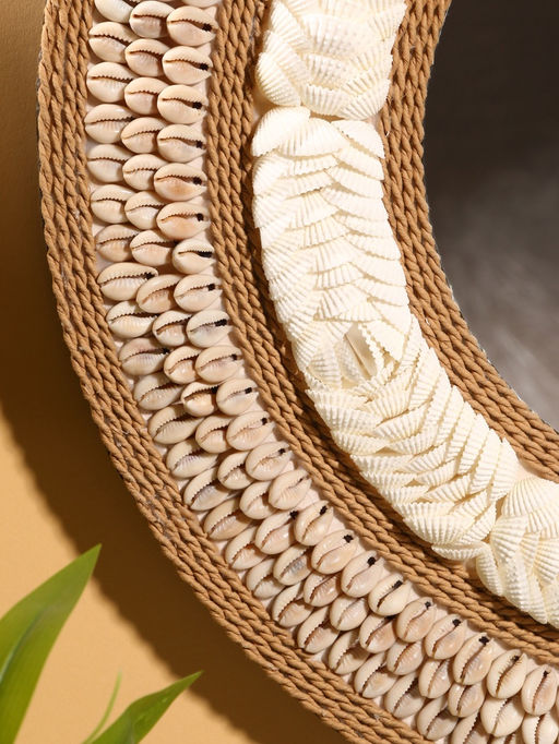 Зеркало настенное, 50 см, декорировано ракушкой - Simaland фото 3