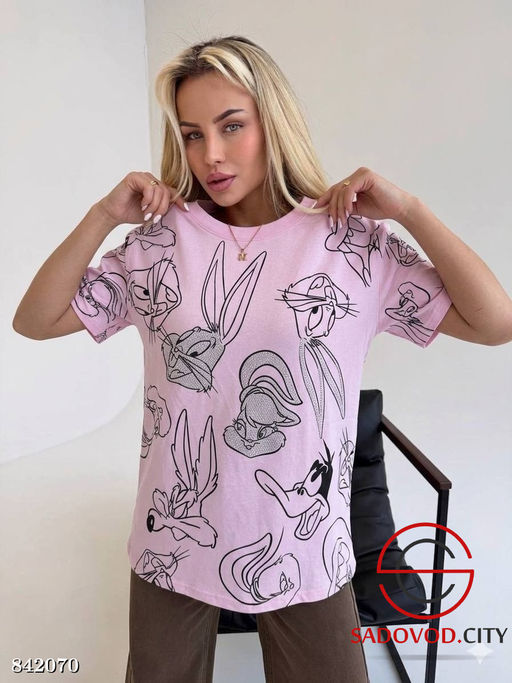 Футболка женская с принтом