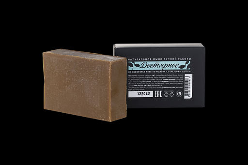 Мыло Дегтярное 100гр - Мастерская олеси мустаевой фото 2