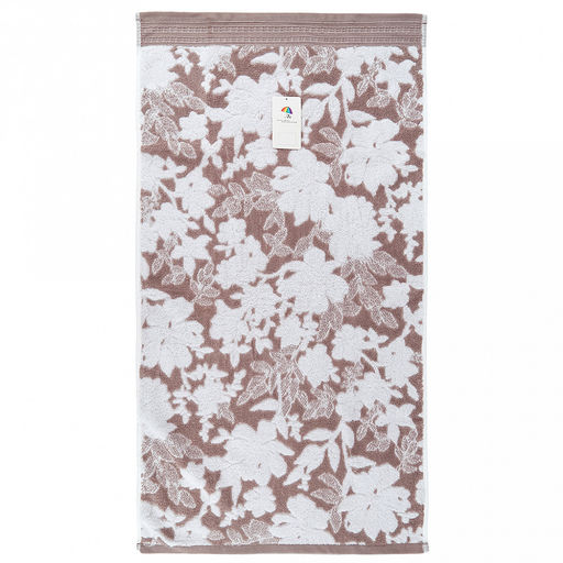 Полотенце махровое "Белые ночи" 50х90см, хлопок 100%, капучино (Китай)