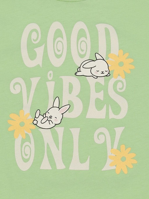 CRB wear/CSBG 63772-37-396 Футболка для девочки,зеленый/Ex.Cherubino фото 3