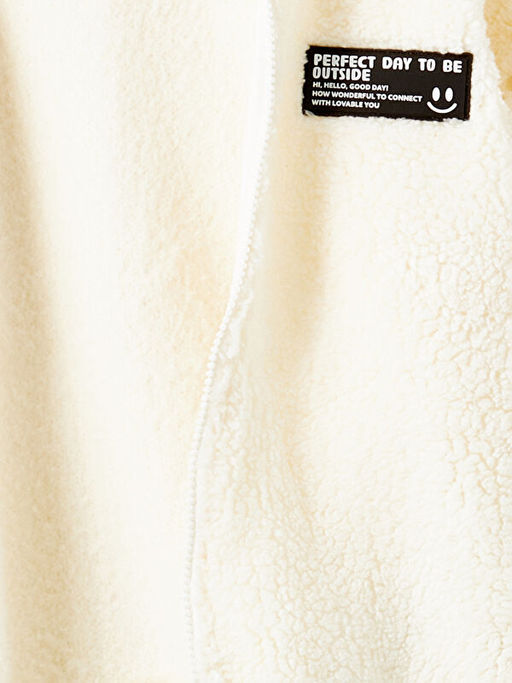 Kap??onlu Erkek Bebek Fermuarl? Sweatshirt