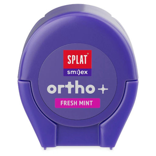 SPLAT SMILEX ORTHO+ з/нить объемная ортодонтическая DentalFloss Мята 30шт