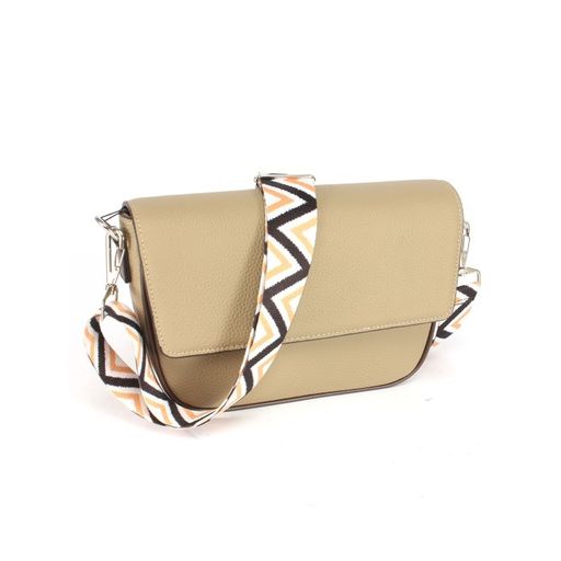 Плечевой ремень (стропа) ADEL-239/регулируемый, макс длина 150см, zigzag бел/черн/беж 247957 - Adelia фото 4