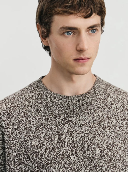 Джемпер relax fit с добавлением шерсти / Zarina