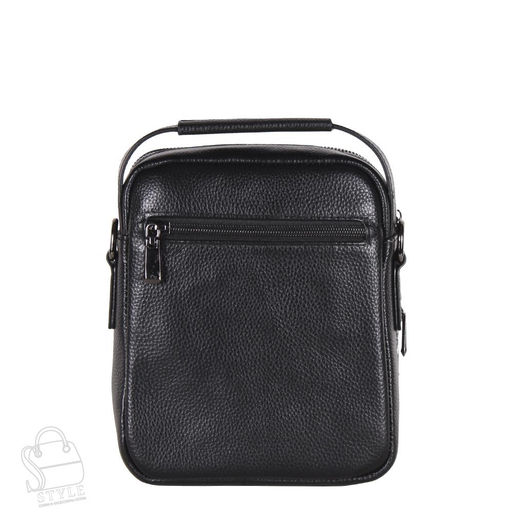 Сумка мужская кожаная 8165-2QH black Heanbag в Новосибирске
