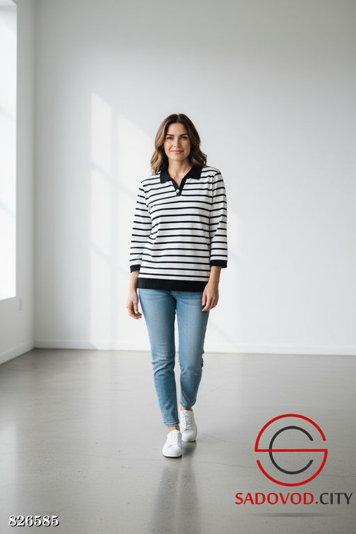 Кофта женская в полоску