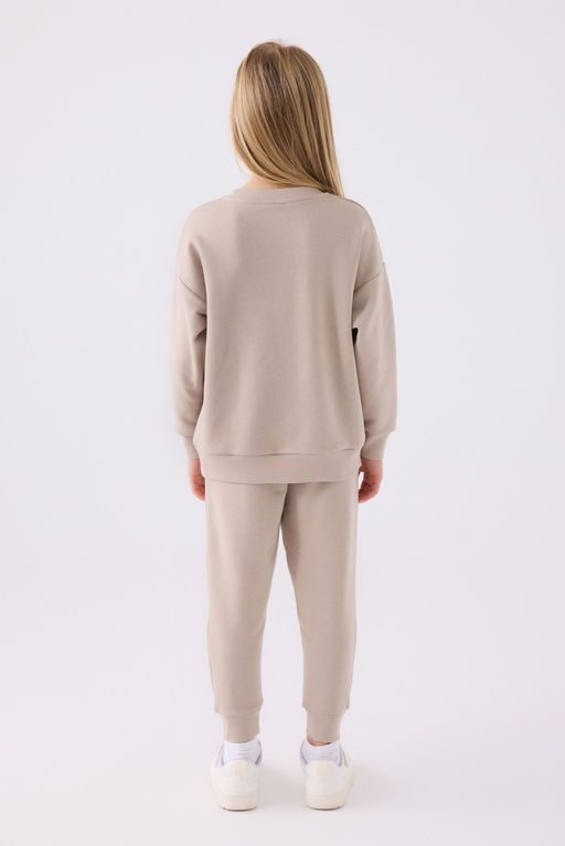 Пижамный комплект песочного цвета для девочки Неожиданная скидка в корзине - U.s. polo assn фото 4