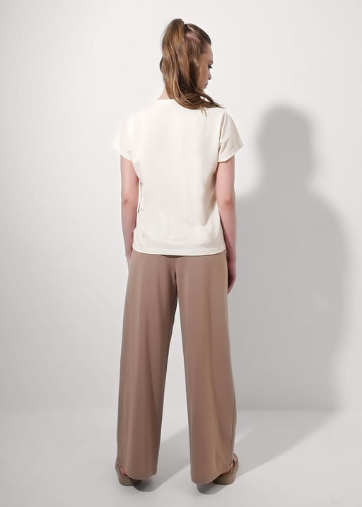 CLE Футболка жен. 256840/172зз_п молочный - Clever wear фото 6