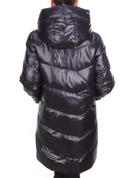 YR-986 DARK PURPLE Куртка зимняя женская COSEEMI (200 гр. холлофайбера) - Fashion фото 5