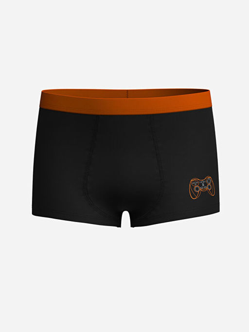 Bask?l? Erkek ?ocuk Boxer 3l? - Waikiki фото 2