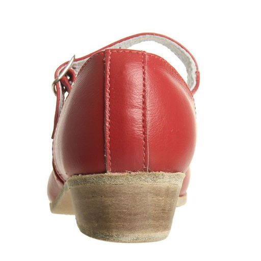 Туфли народные женские, длина по стельке 22,5 см, цвет красный - Simaland фото 3