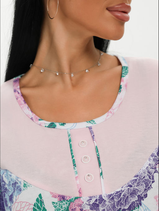 Услада сорочка женская (гортензия)