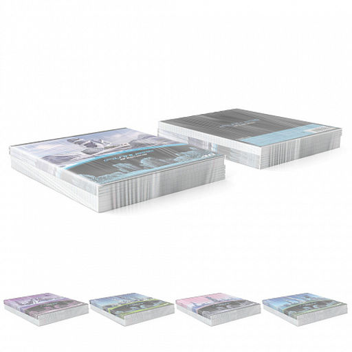 Цена за 5 шт. Тетрадь общая ученическая ErichKrause Future, 48 листов, клетка, глянцевая ламинация_MIX-PACK  фото 9