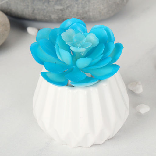 Суккулент искусственный 6,5х6,5 см / GN138 /уп 100/ - Галеонтрейд фото 3