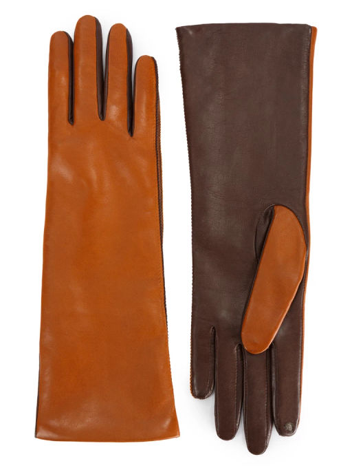 Перчатки женские ш+каш. TOUCH F-IS0065 cork/d.brown