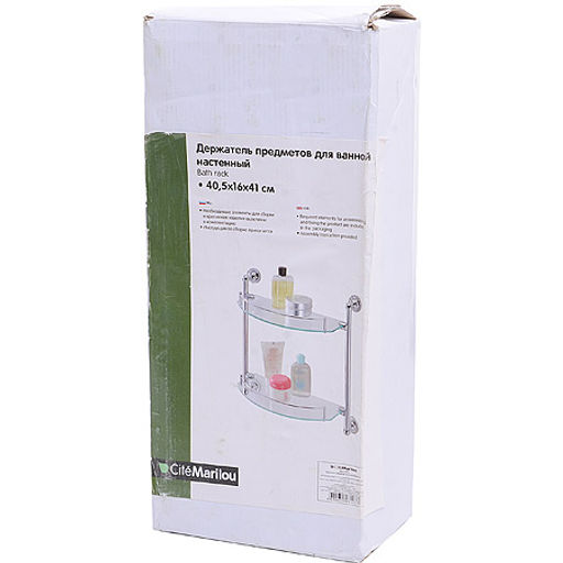 1852 Держатель предм. для ванной 40,5х16х41см - Mayer&boch фото 3