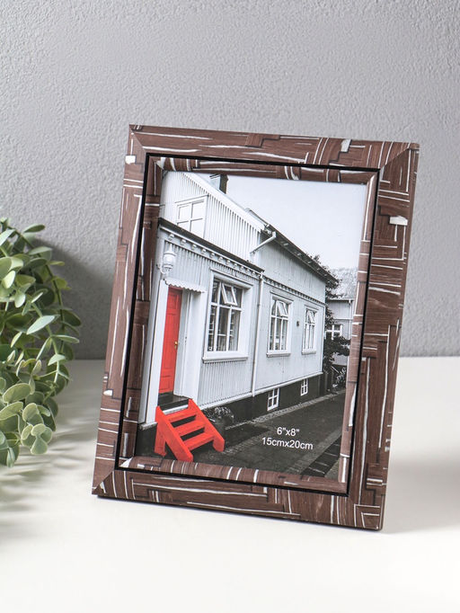 Фоторамка для фото 15×20 см «Моррис», пластик, т. коричневый, 23×18×2 см