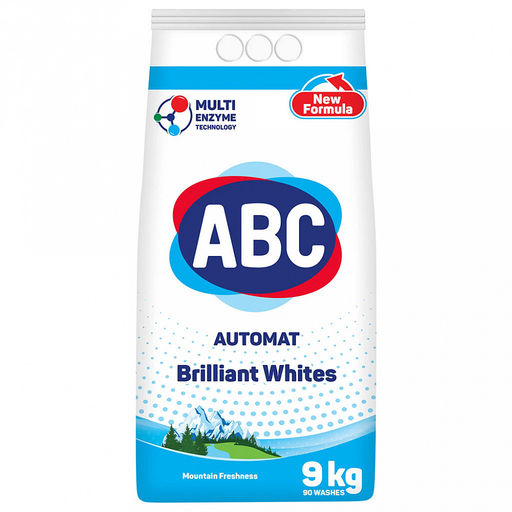 Стиральный порошок "ABC Свежесть гор" 9000гр (Турция)