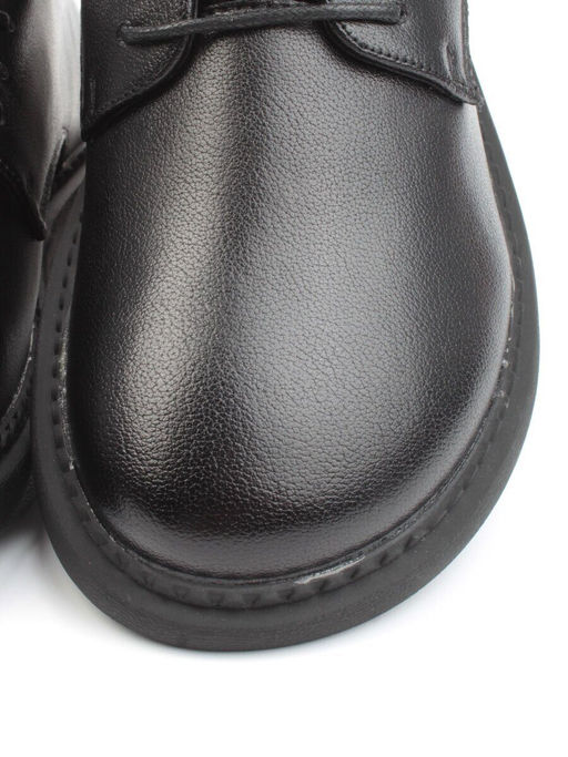 03-DCO127-1 BLACK Полуботинки женские (натуральная кожа) - Фабричный китай фото 15