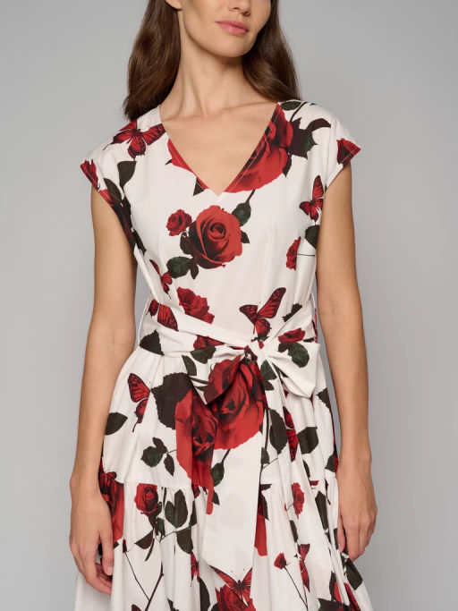 Сарафан женский 12521-35151 white/red - Maxroses фото 4