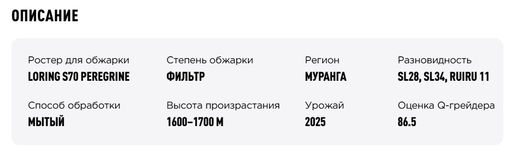 Дрип-пакеты Кения Риакиберу - Tasty coffee фото 3