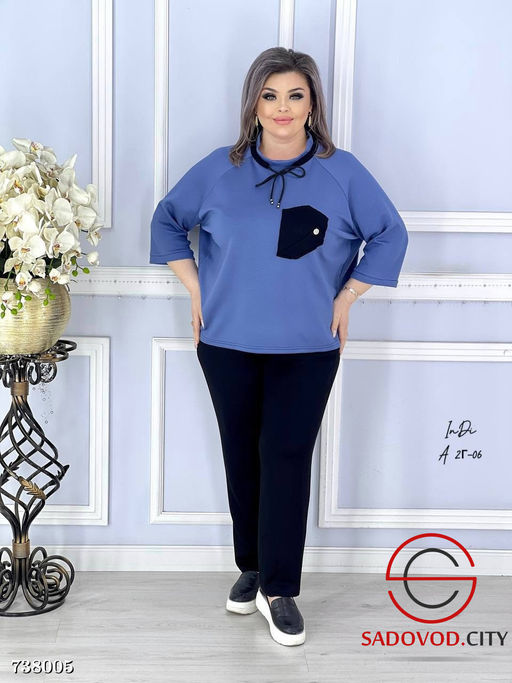 Женский спортивный костюм двойка - Bruno фото 3