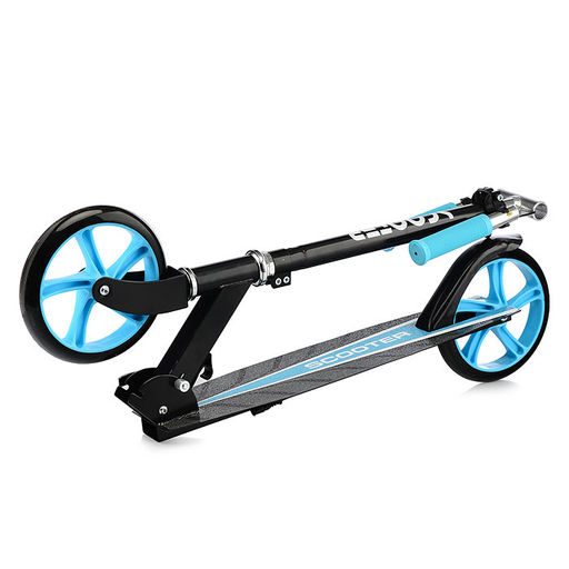 Самокат 2-х кол., синий, PU/ 200 мм, ABEC 7, в коробке