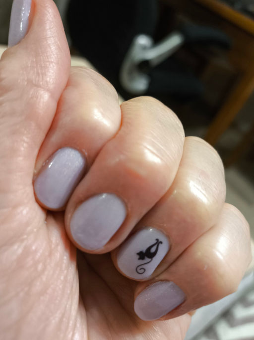 Лак для ногтей Игристая Лаванда, 11 мл - Masura фото 11