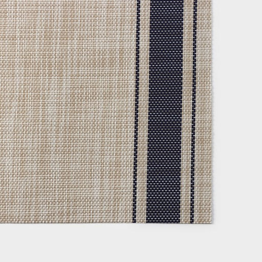 Цена за 12 шт. Салфетка сервировочная на стол «Две полосы», 45×30 см, синяя