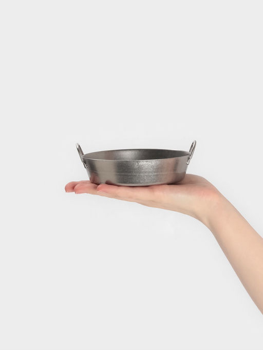 Кастрюля для подачи Hanna Knövell Vanha, 300 мл, d=12.3 см, h=3.3 см, нержавеющая сталь, серебристая