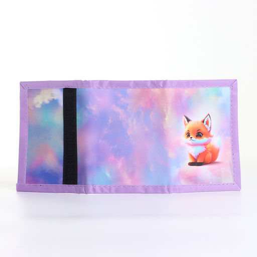 Кошелёк детский на липучке «Выбражулька», разноцветный