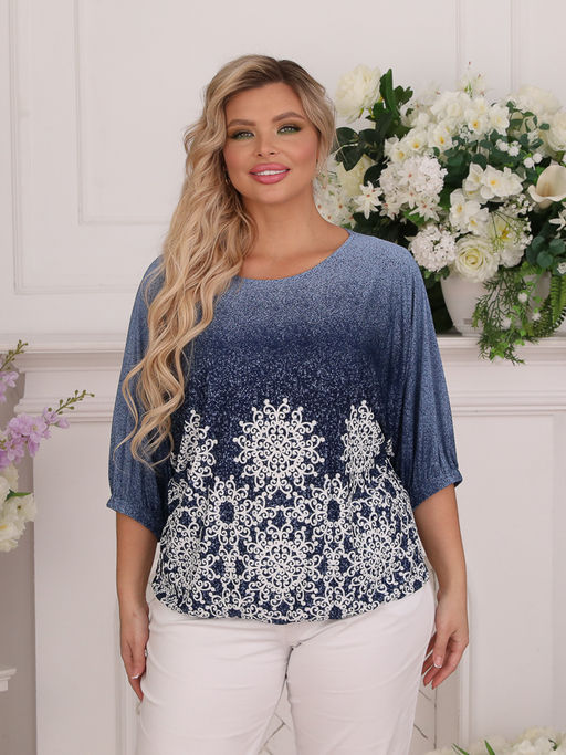 Джемпер М4-5476/1 - Wisell фото 9