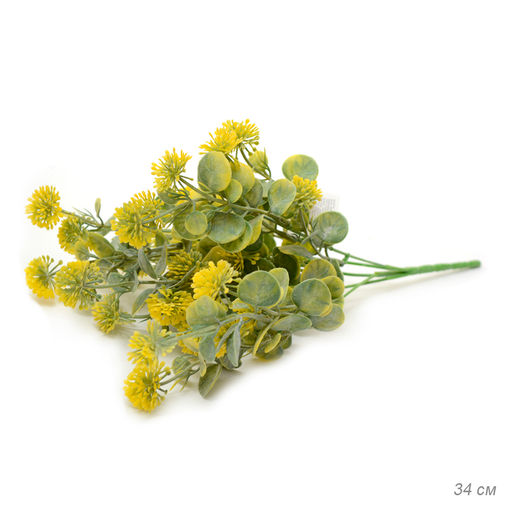 Цветок искусственный 34 см Репейник арт. NA55-31 (681110) - Полимербыт фото 3