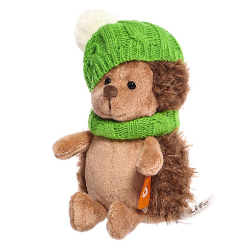 Мягкая игрушка Ежик Колюнчик: Весёлая прогулка, 15 см