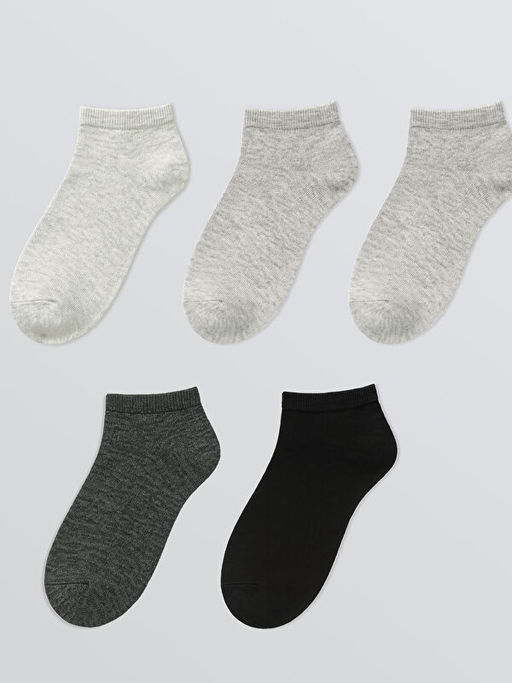 Kad?n D?z Patik ?orap 5li Paket