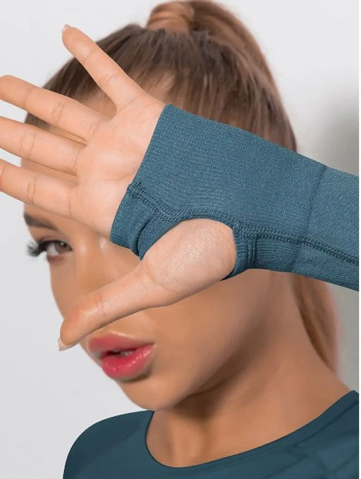 Рашгард женский Кроп-топ